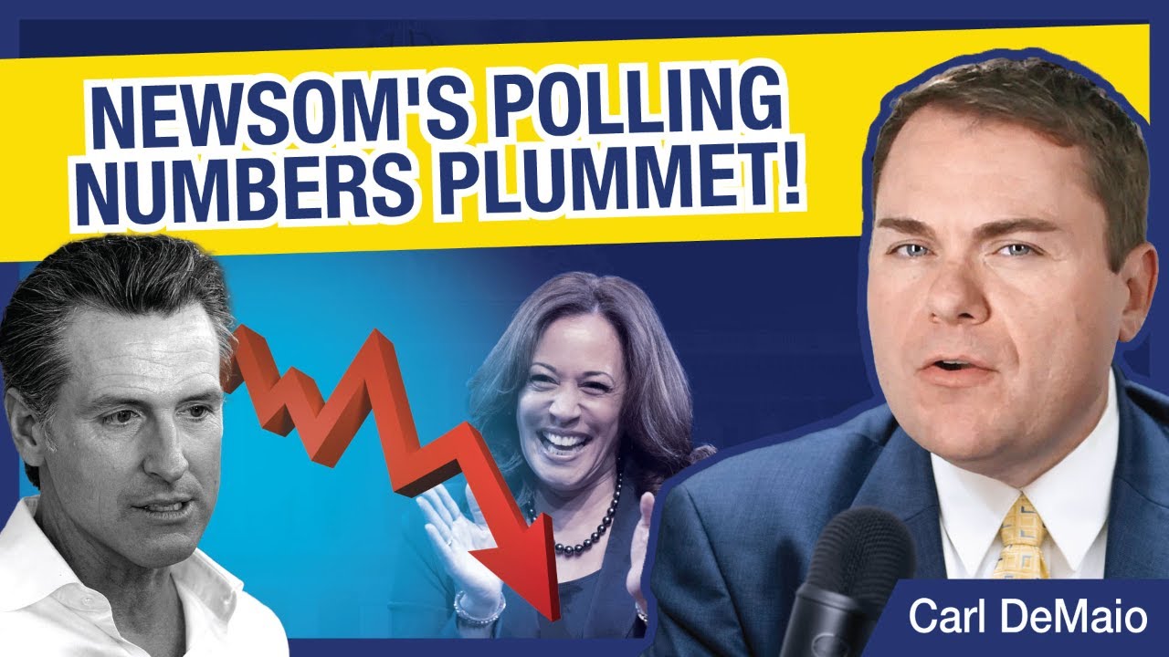 Gavin Newsom's Polling Numbers Plummet!
