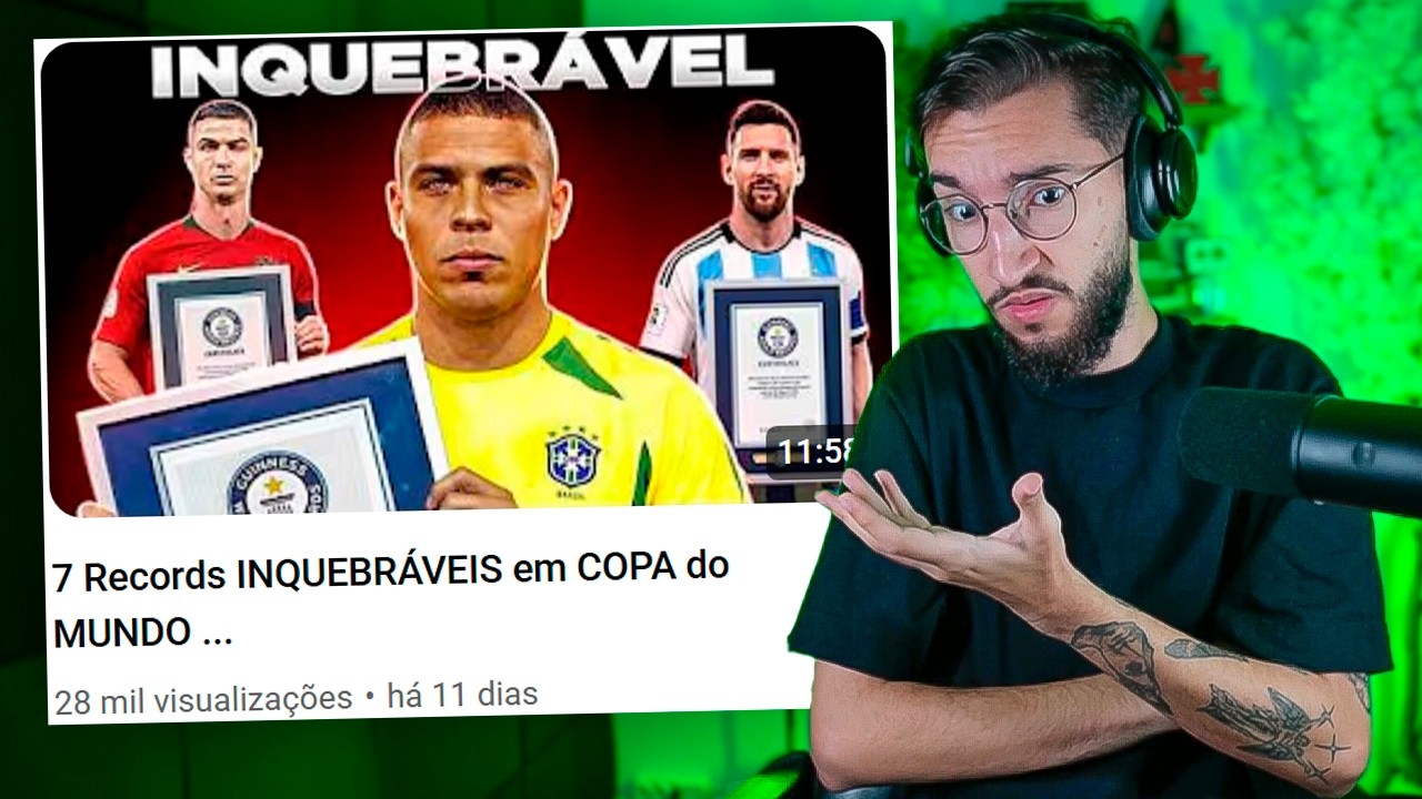 7 Records INQUEBRÁVEIS em COPA do MUNDO ...