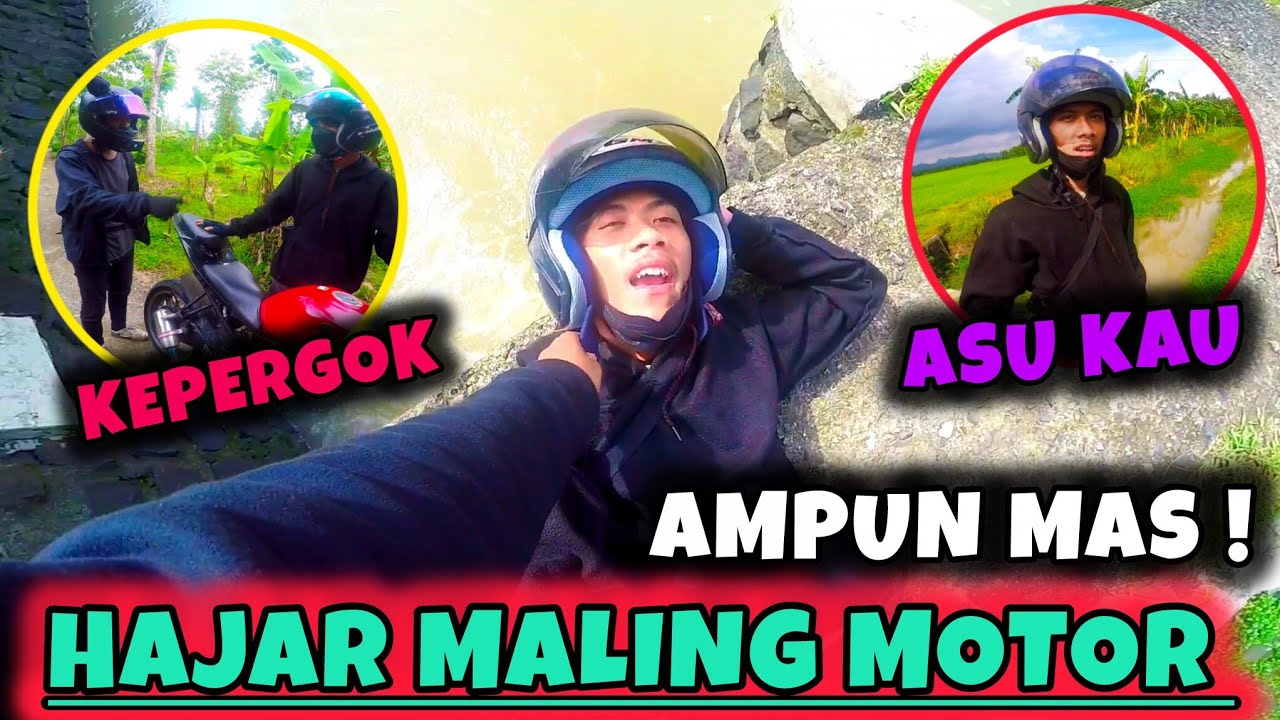 Youtuber Arya Vs MALING MOTOR !! Waspada modus baru !! Motovlog Indonesia