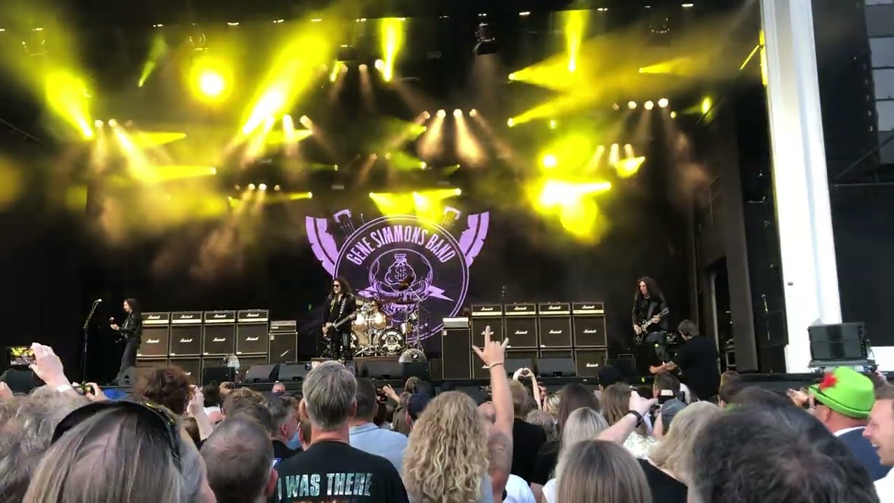 Gene Simmons band live (Cold gin) Liseberg G&ouml;teborg 31/7 2024
