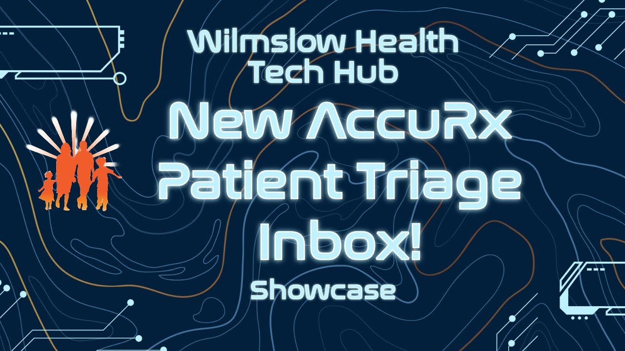 New AccuRx Patient Triage Inbox Preview