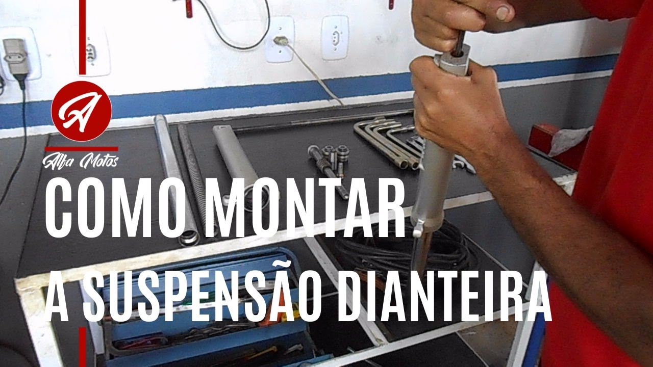 COMO MONTAR A SUSPENSÃO DIANTEIRA