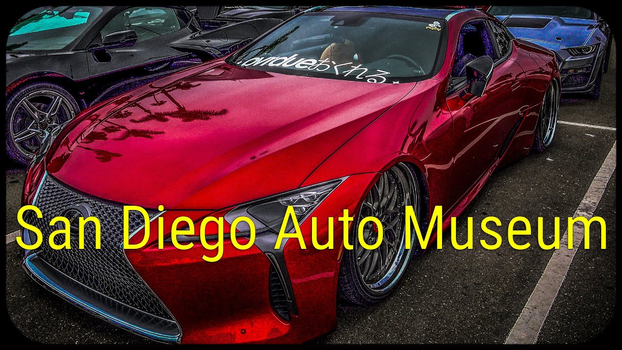 CARS & COFFEE at SAN DIEGO AUTO MUSEUM (4K) | San Diego, California