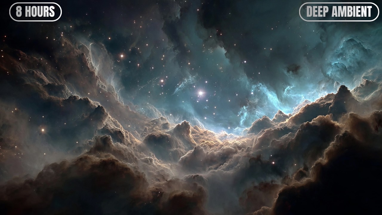 Sleep Ambient Music 8 Hours - Cosmic Void Deep Dark Drone