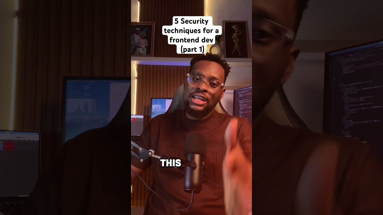 5 security techniques you need to know as a frontend developer