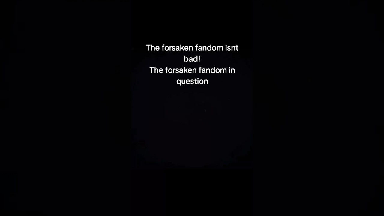 The forsaken fandom is disgusting #robloxedit #roblox #forsaken #forsakenroblox #robloxshorts