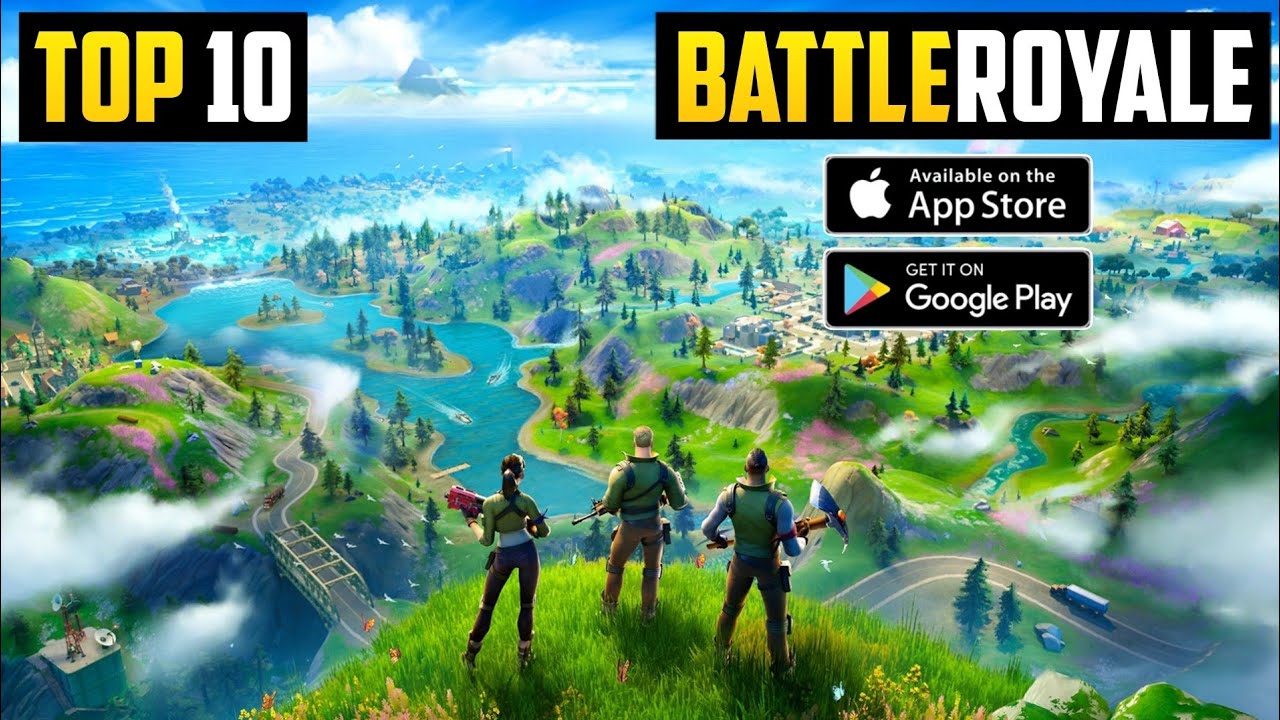 TOP 10 New BATTLE ROYALE  Games For Android 2022 | High Graphics (Online)