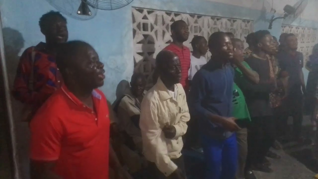 Zamba lele, séance de répétition de la Chorale Notre Dame de la paix