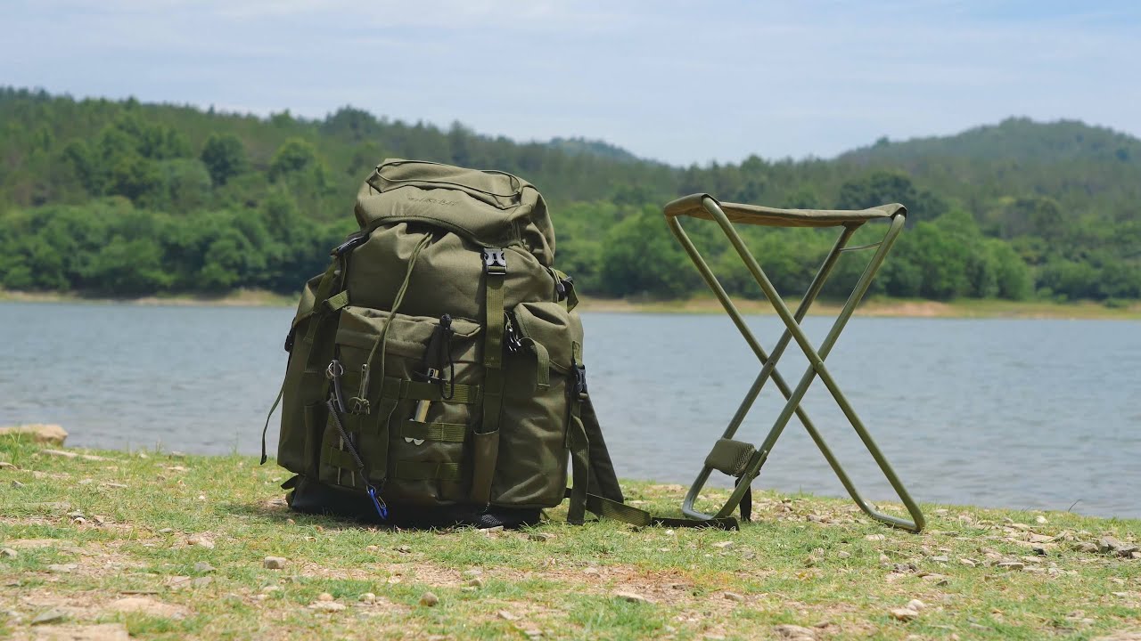 THKFISH Fishing Backpack with Seat - Comfort and Storage Combined!
