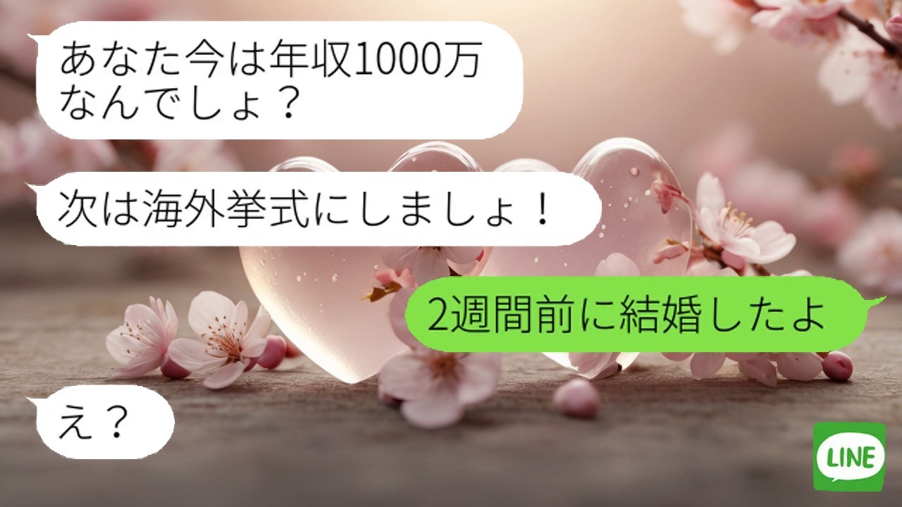 【LINE】 夫を軽んじた元妻が三年後に知る現実。立場逆転の知らせに驚愕