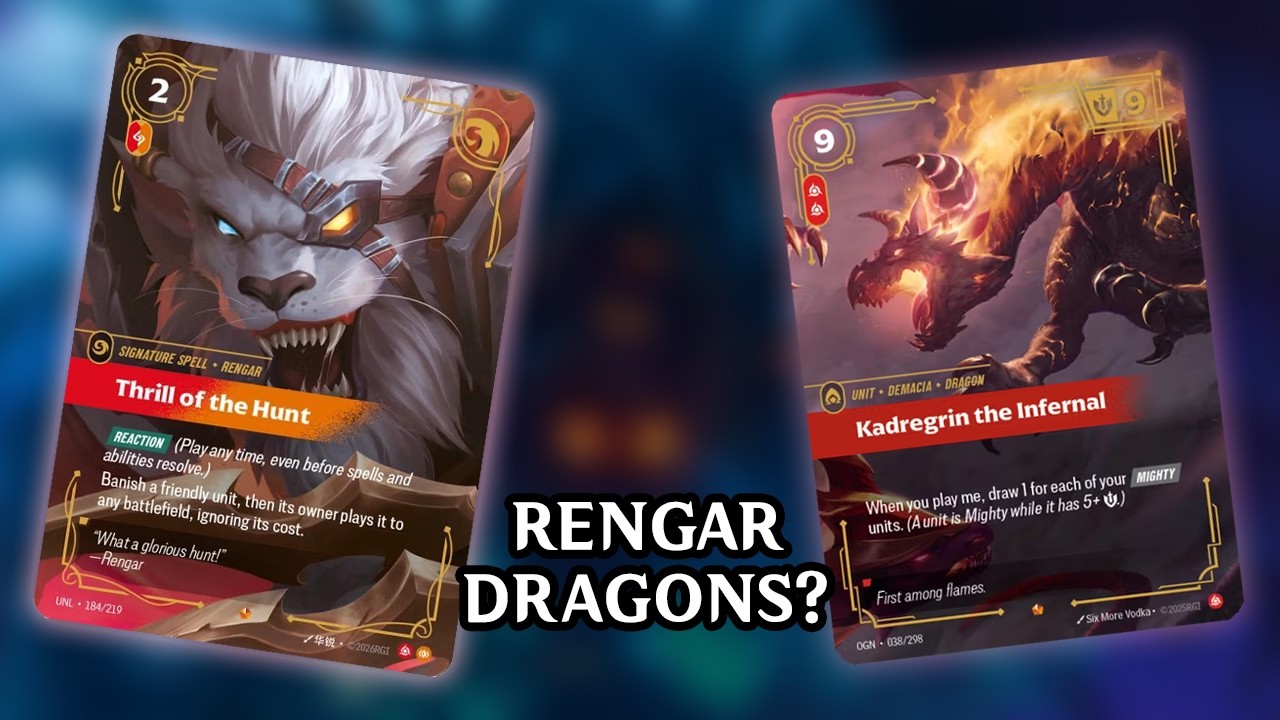 Rengar Dragons... jk... unless?? - Riftbound Unleashed Gameplay