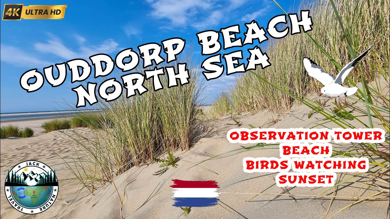 OUDDORP Nordzee Part 1 - Beach, Bird Watching and Sunset | Netherland | GoPro 11 & iSteady Pro 4