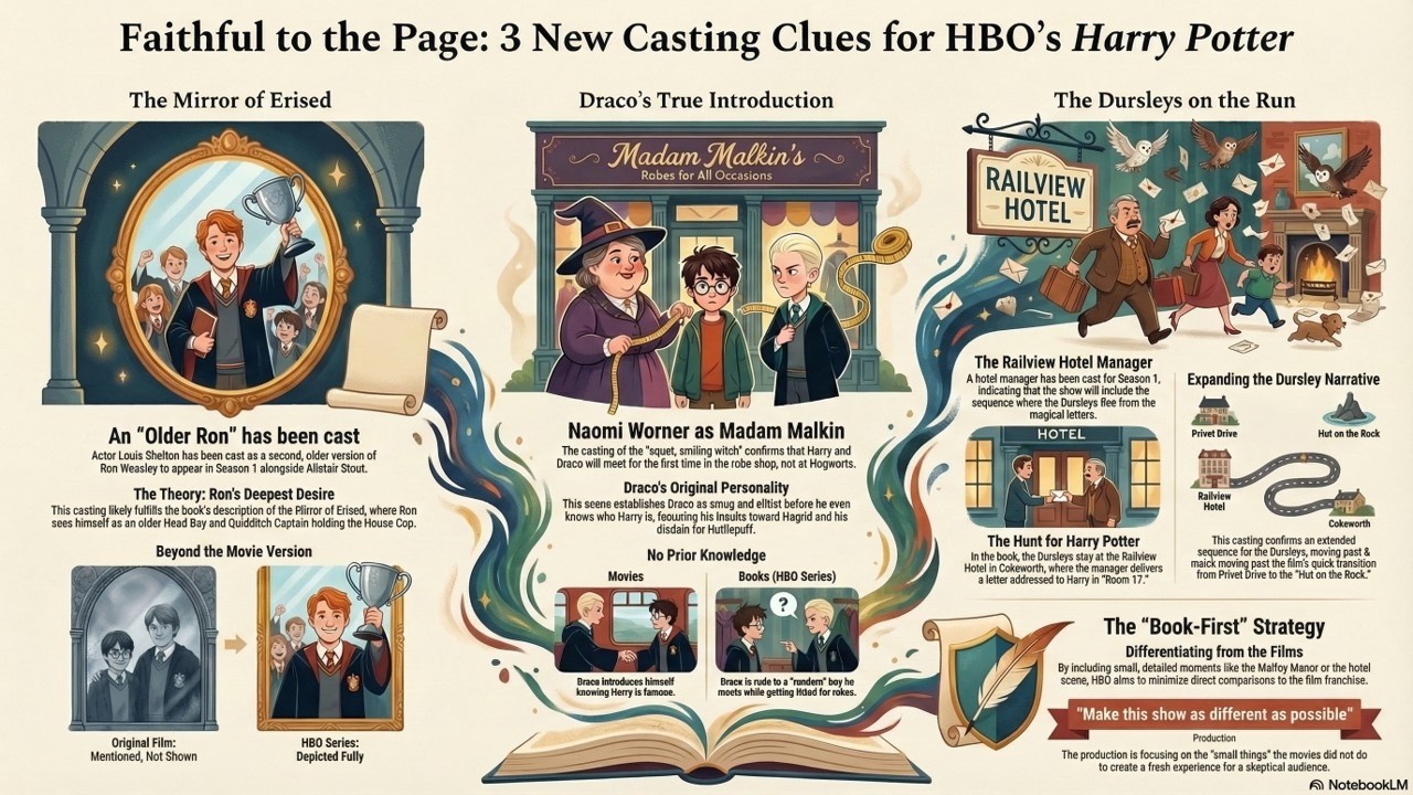 New Harry Potter HBO Series Casting Revelations