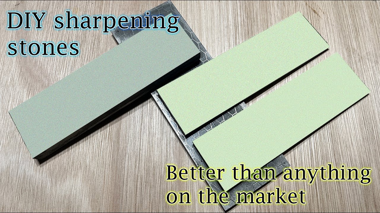 #31. DIY diamond and silicon carbide sharpening stones