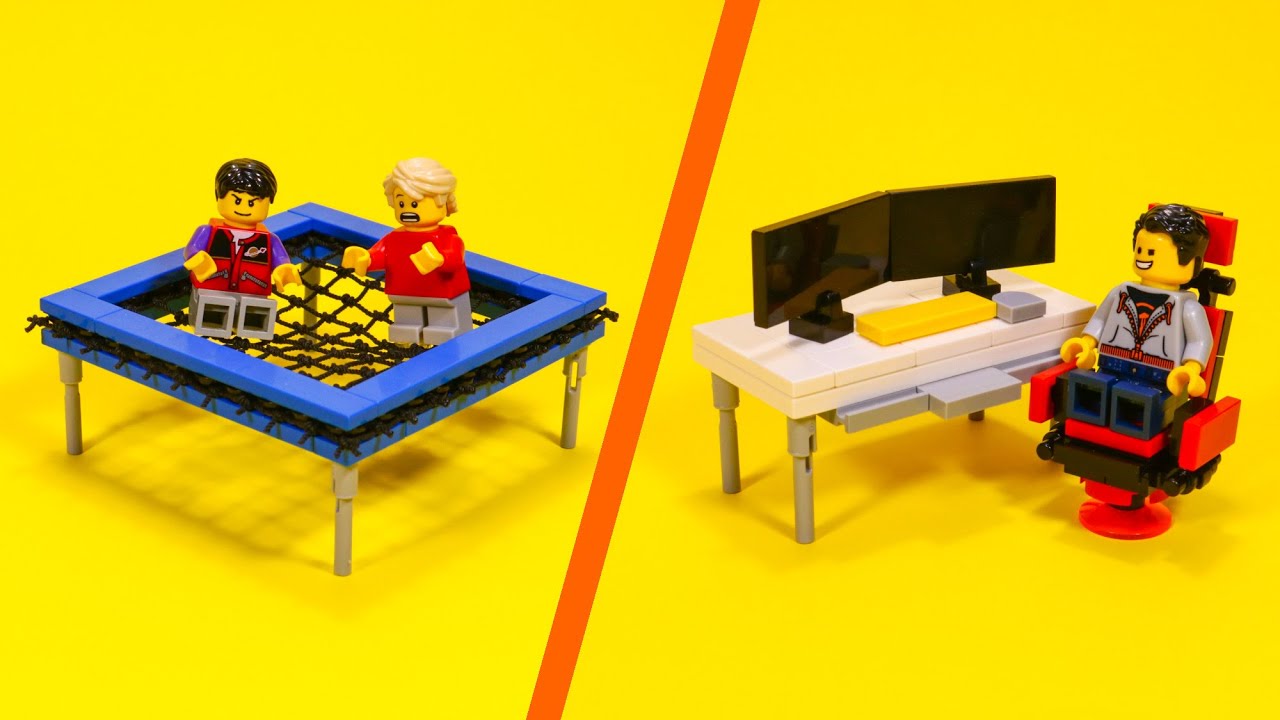 10 СУПЕР КРУТЫХ и ПРОСТЫХ ИДЕЙ LEGO