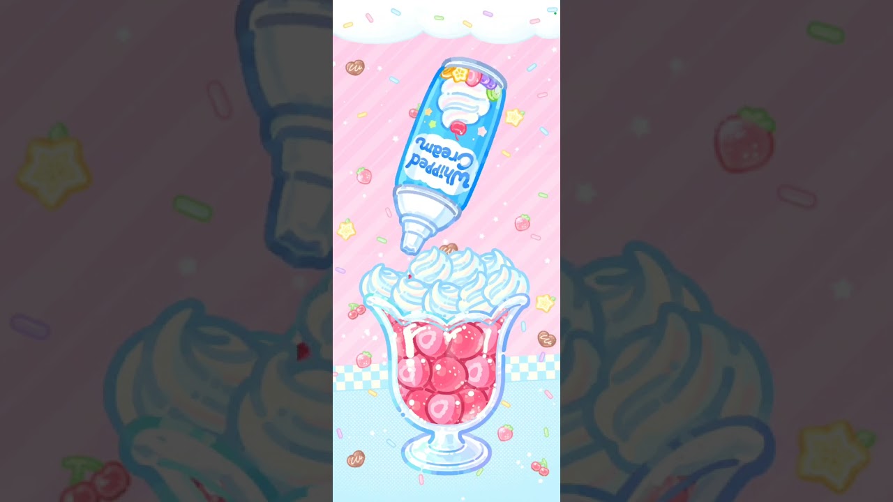 Tanghulu master game (main and parfait cafe)(ASMR)warning:im srry for many ads. #vids#ASMR