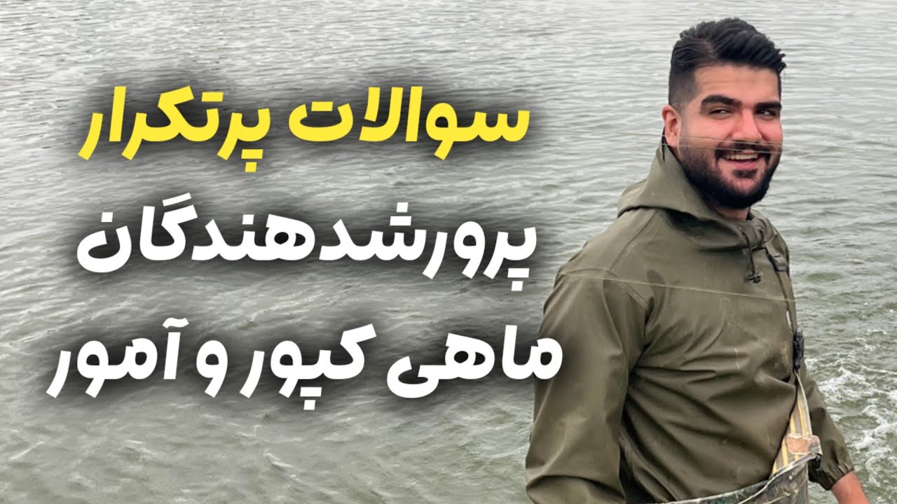 پاسخ به پرسش‌های پرتکرار پرورش‌دهندگان ماهی | نکاتی که هر کسی باید بدونه 🐟