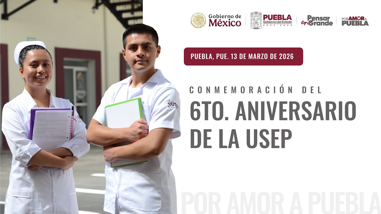 6.º Aniversario de la Universidad de la Salud del Estado de Puebla