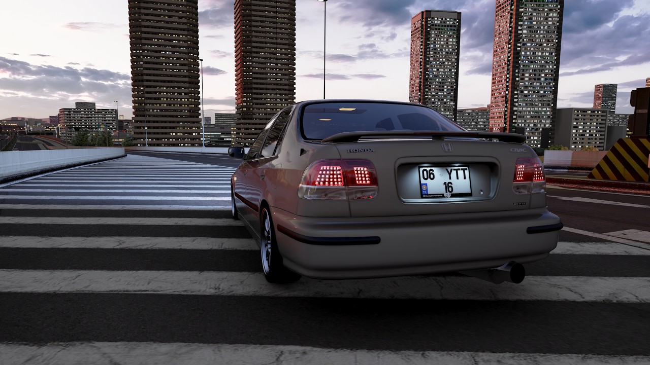 ART OFFİCİAL - ANKARA | Honda Civic 1.6 VTi | Assetto Corsa