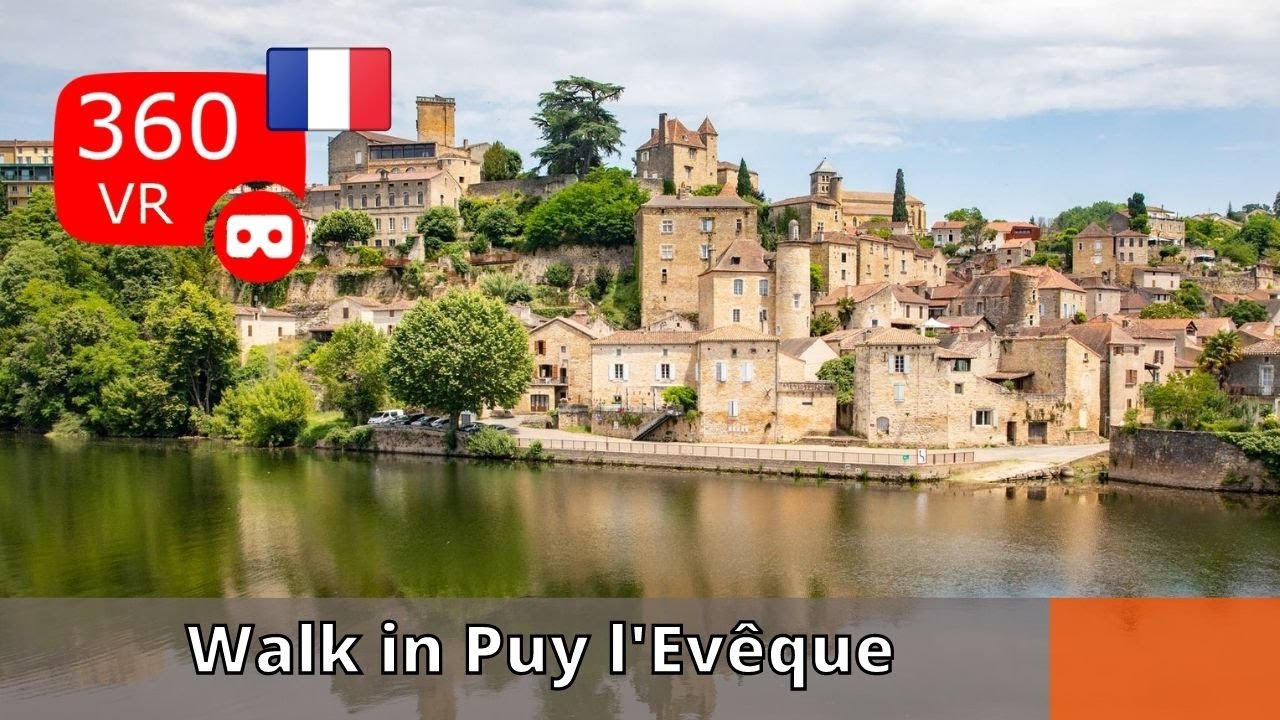 360° views of France : Today a walk in Puy l'Évêque