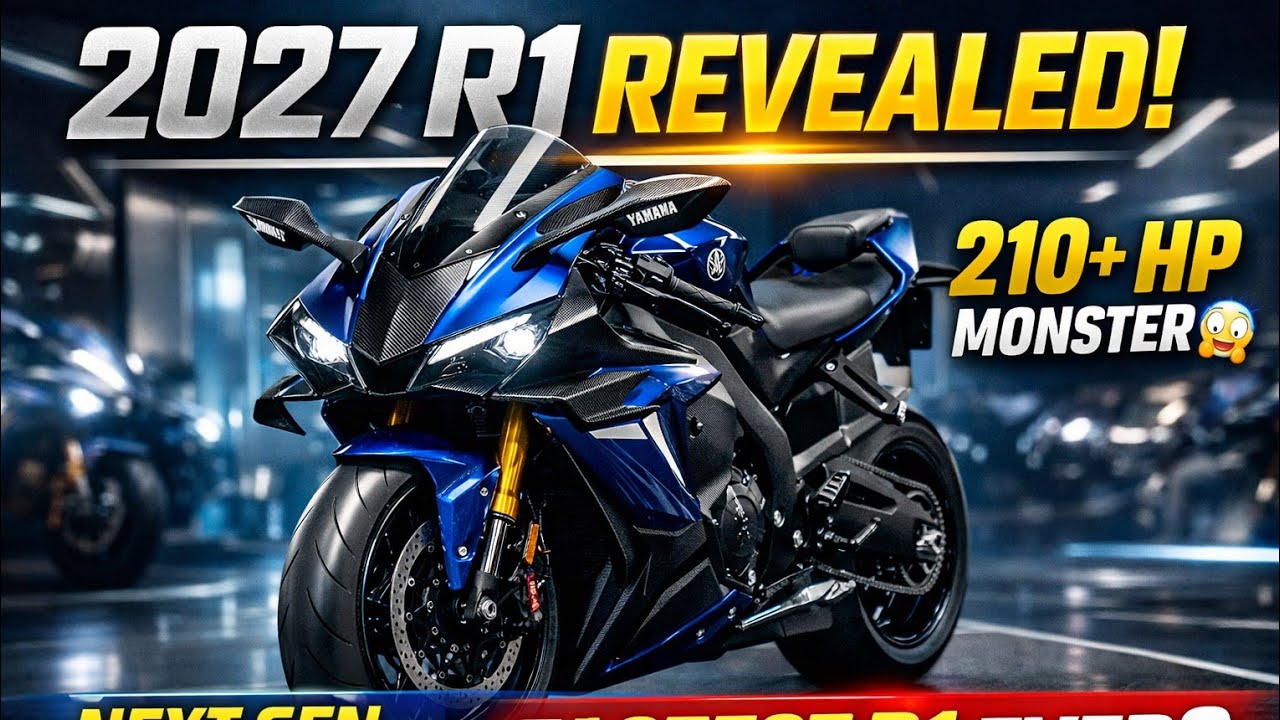 New Yamaha R1 2027 – MotoGP Tech on the Street! Full First Look. #YamahaR1 #YamahaR12027 