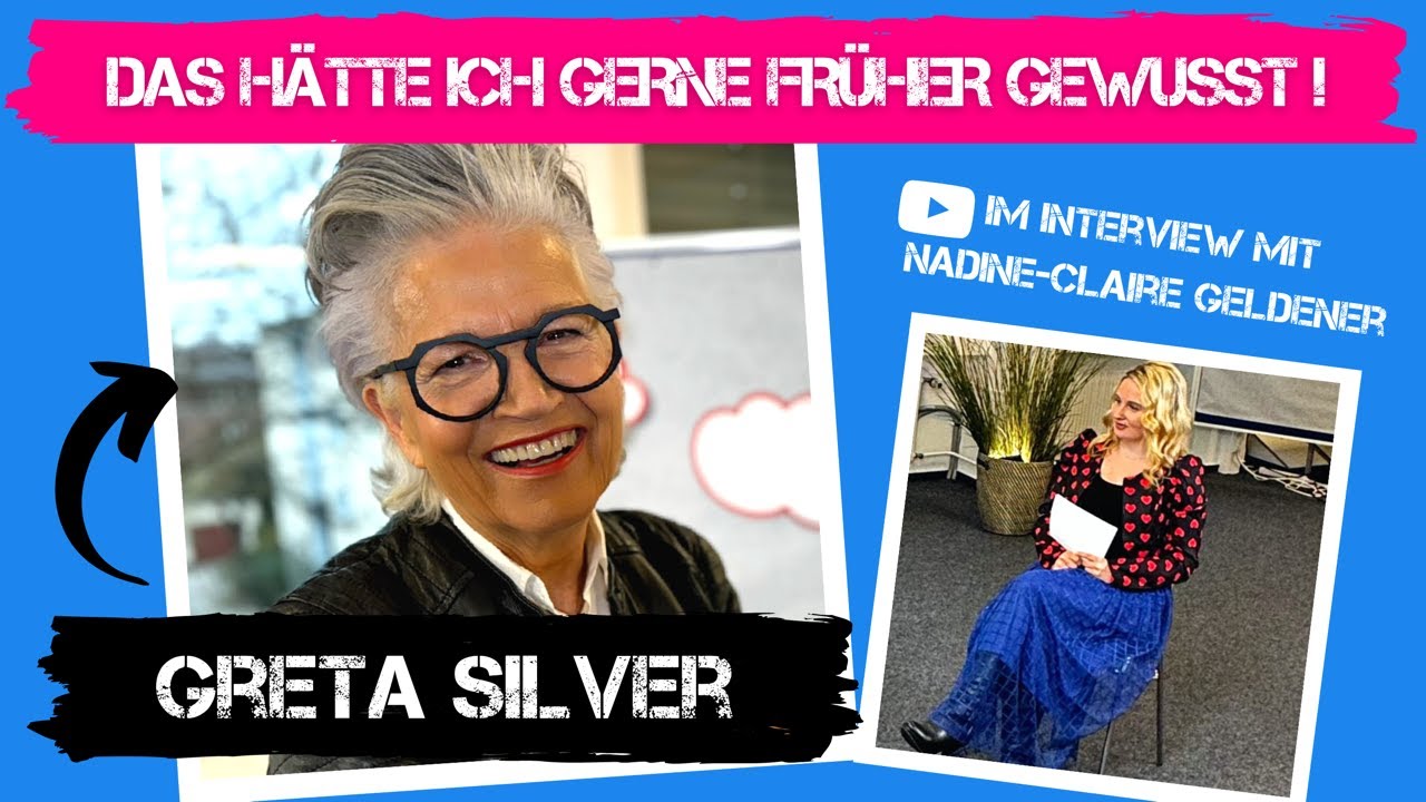 Ich hatte schwere Zeiten!    Greta Silver im   Dann eben anders   Talk