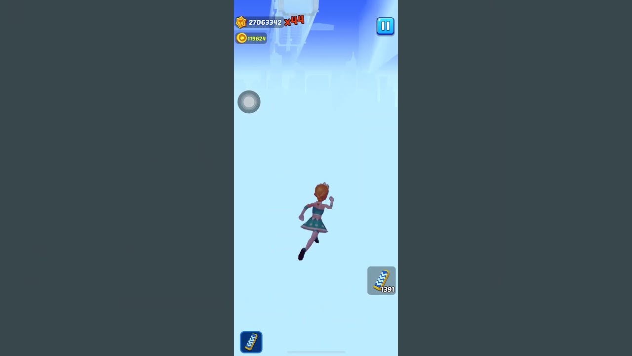Subway Princess Runner game glitch