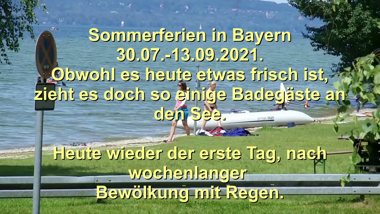 1v2 Spaziergang Starnberger See Erholungsgelände Ambach  Teil 1 von 2