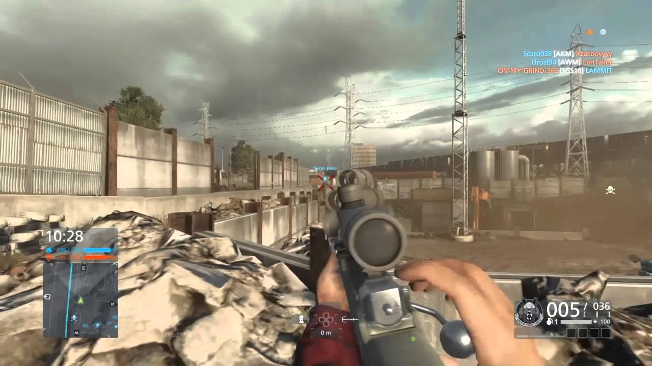 Battlefield Hardline sniper kills compilation
