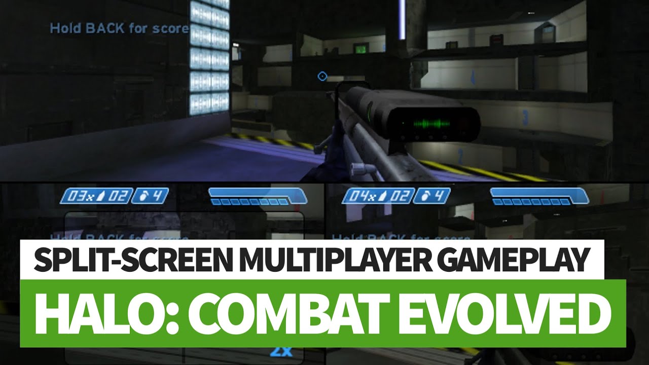 Halo CE - Split-screen Multiplayer - Snipers on Boarding Action (Played on Xbox 360) (HD)