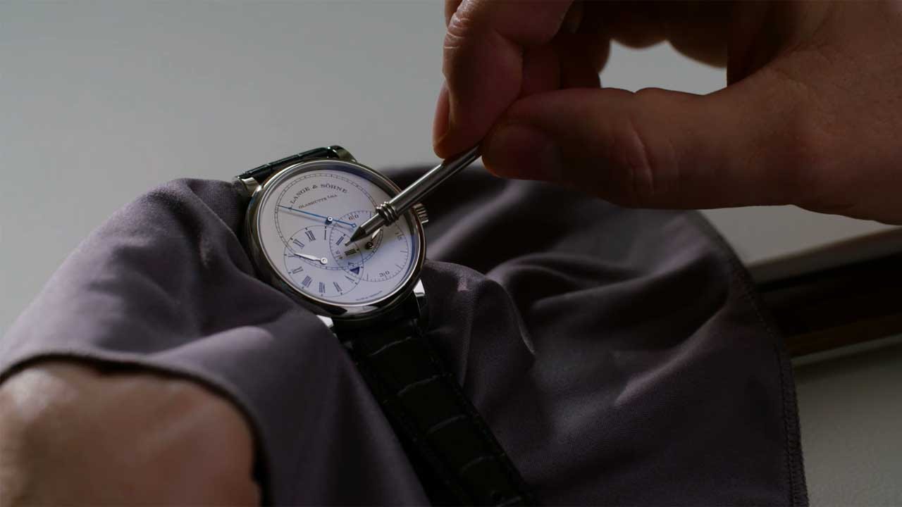 Anthony de Haas, director of product development, about the RICHARD LANGE JUMPING SECONDS