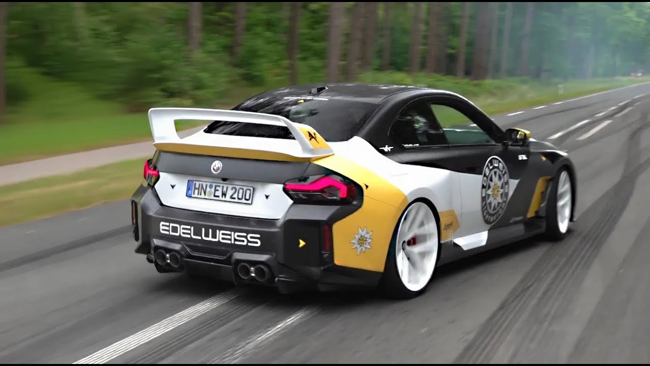 Modified BMW's Leaving BimmerFest WILD! Close Calls, Wins & Flames! M4 CSL, 1000HP M6, M5 G90