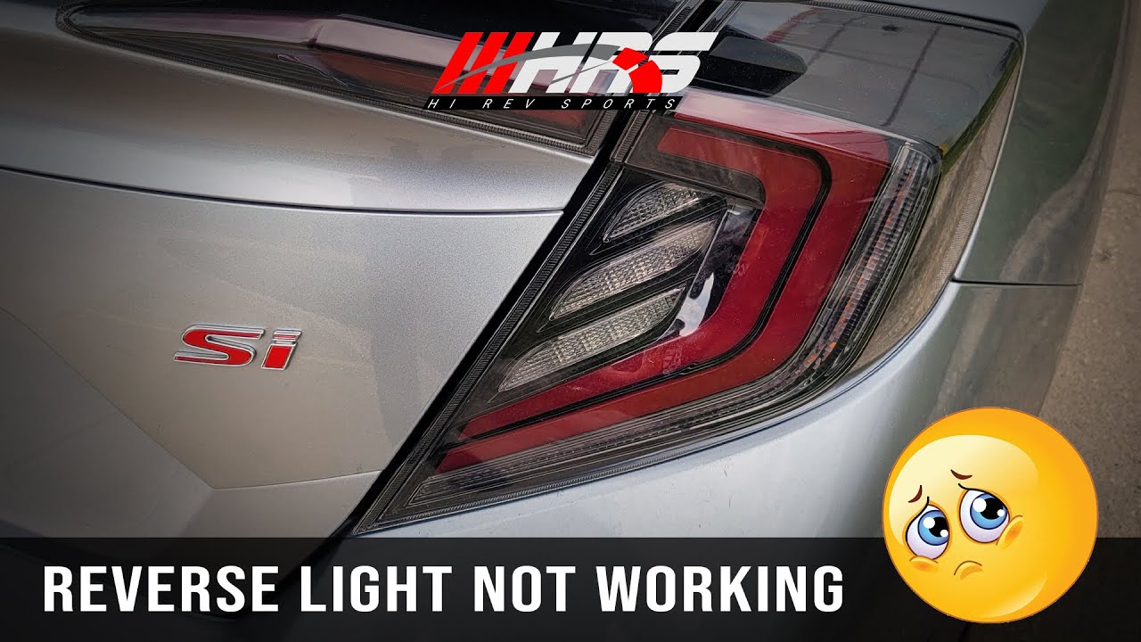 How to Troubleshoot - Fix Reverse light on HIREV SPORTS Tail Lights