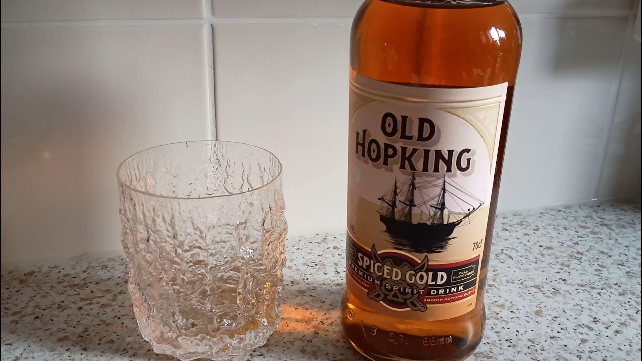 Old hopking spiced gold Aldi spirit review £12.49 Creamy Vanilla 