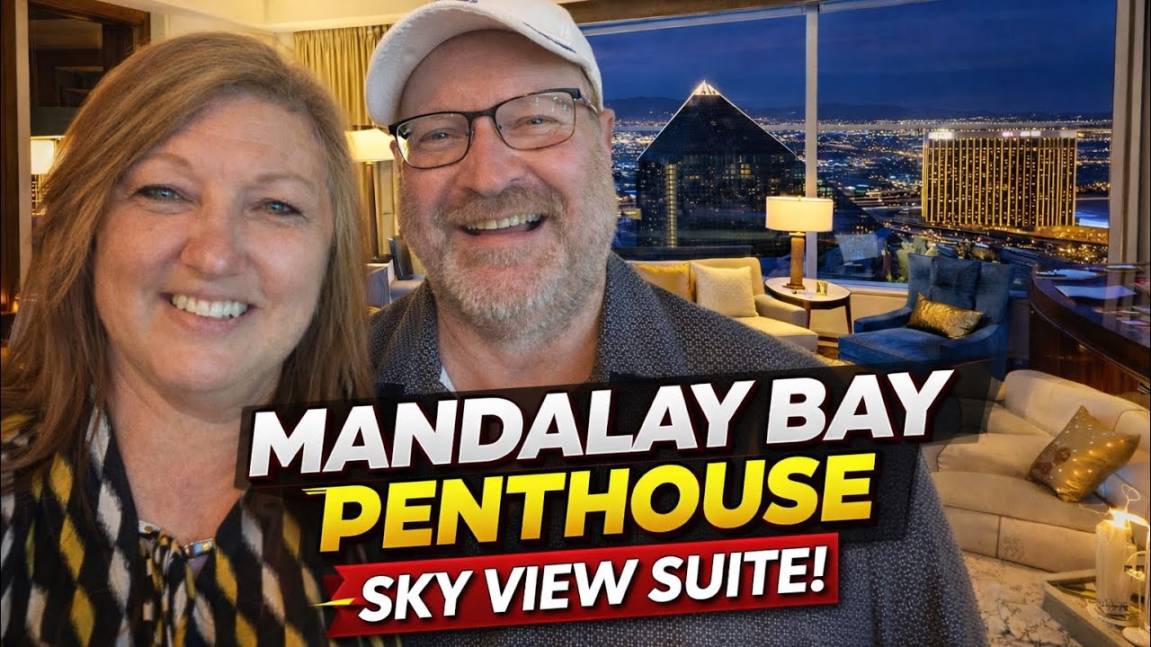 Inside the Mandalay Bay Penthouse Sky View Suite