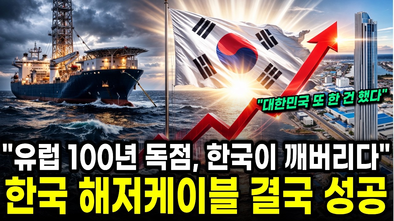 “유럽 100년 독점 시장 한국이 깼다!!” 한국 LS전선의 성공에 전세계 발칵