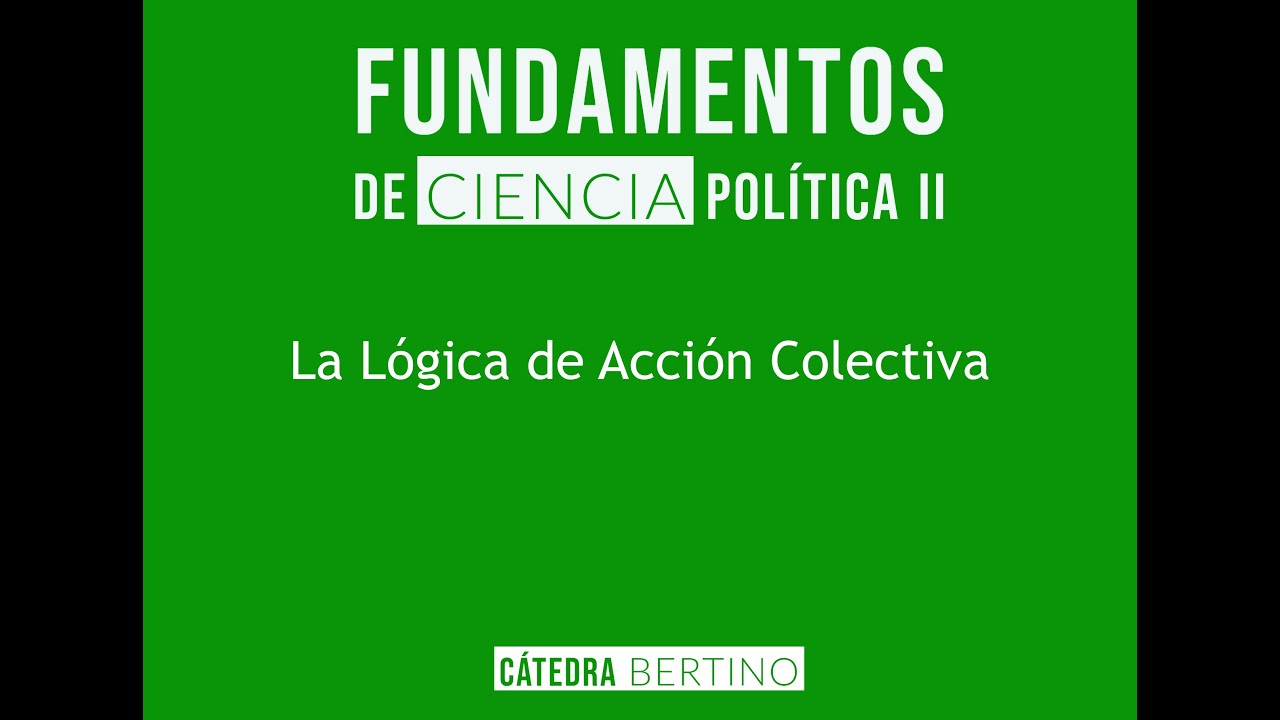 Teórico 6 - FCP2 - TEORIA DE ACCIÓN COLECTIVA