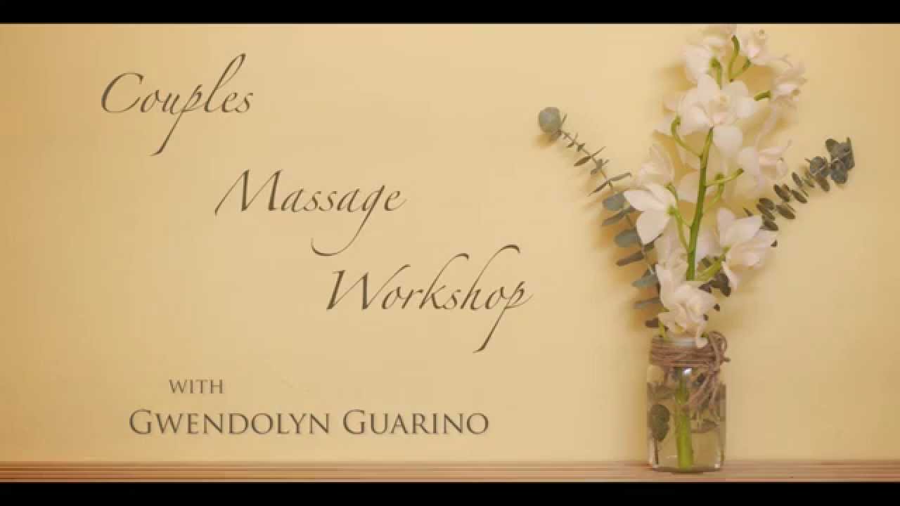 Couples Massage Workshop Commerical 1