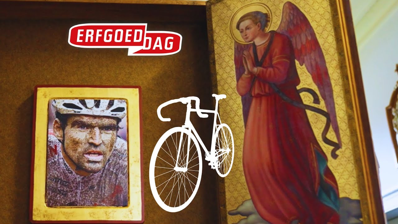 Koers is kunst, koers is religie: wielergoden in Hamme