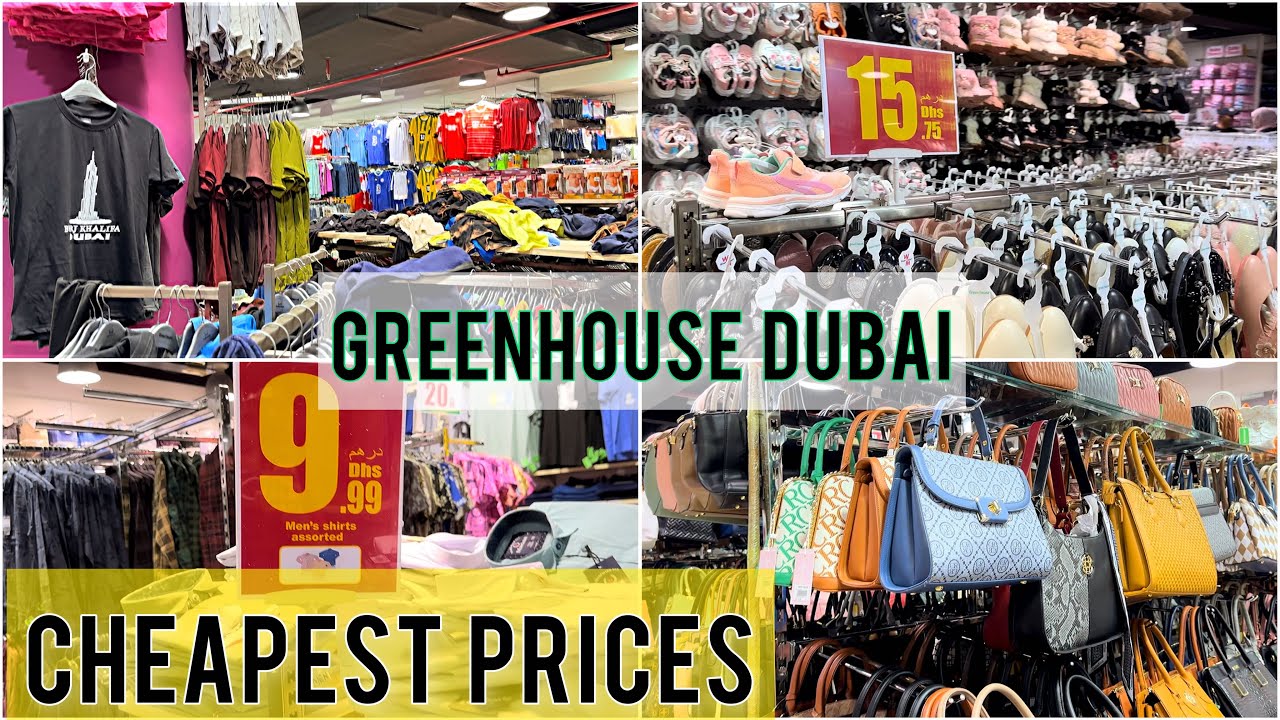GREEN HOUSE DUBAI | Cheapest Shopping Center | Best Deals & Sale on Everything | Full Tour Vlog |4K