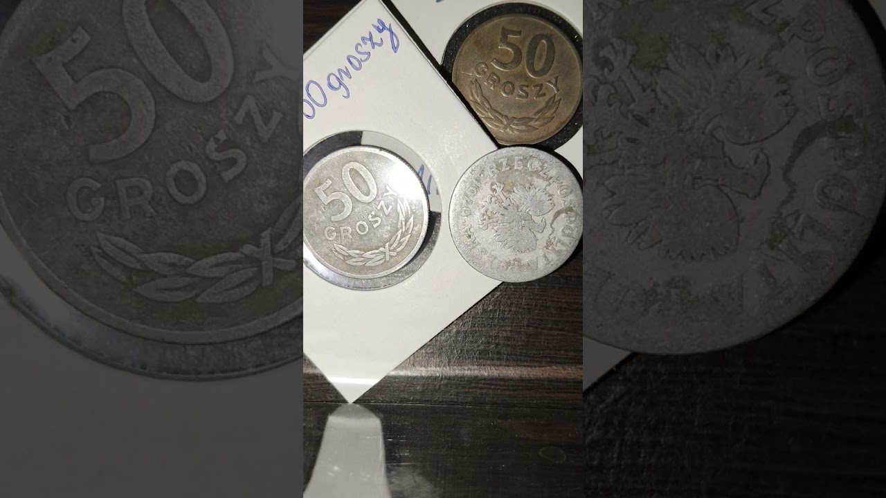 50 groszy 1949 dwie odmiany! CuNi i Al 