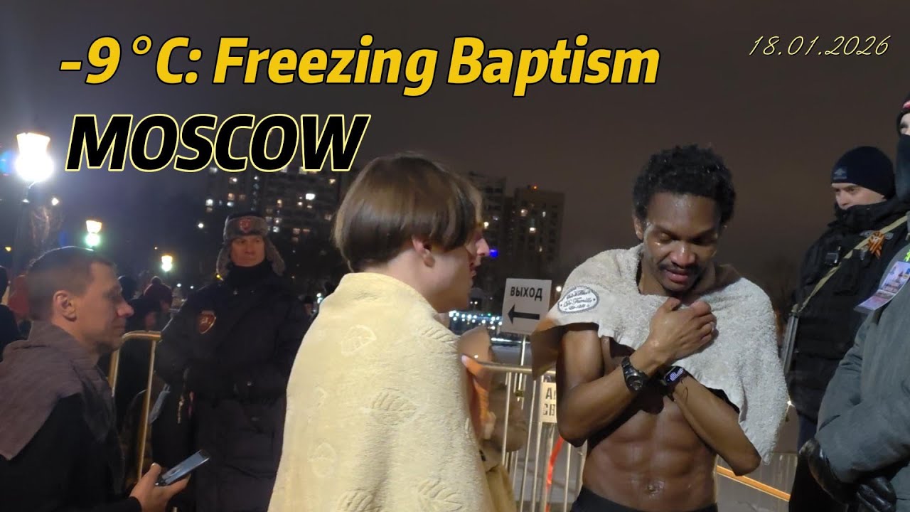-9°C ❄️ Freezing 🇷🇺 Cold Bath Baptism: I Survived (Why I Did It) / Купель -9°C: Зачем я это пережил?