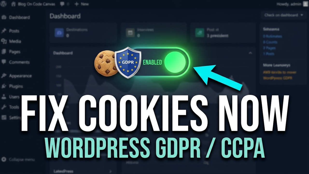 Плагин WordPress для уведомления о cookie-файлах и соблюдения требований GDPR/CCPA!