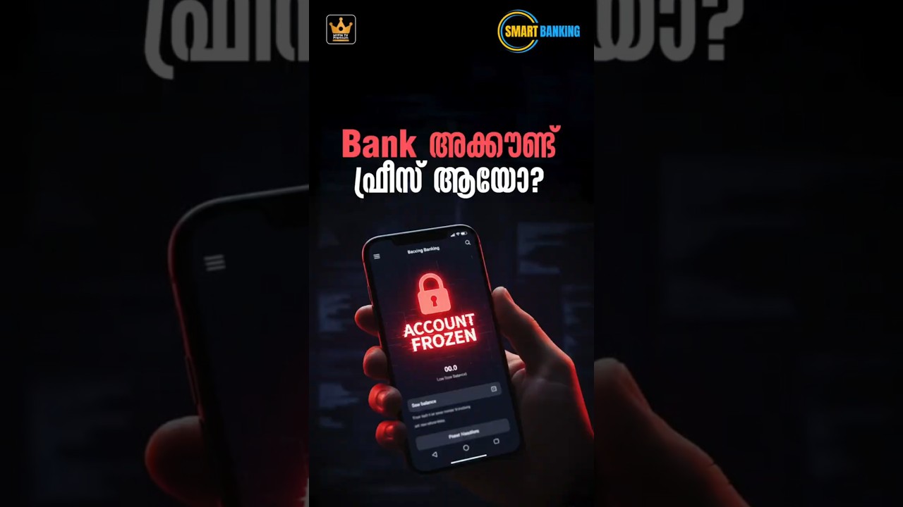 Bank Account Freeze: കാരണങ്ങളും പരിഹാരങ്ങളും | Smart Banking Malayalam