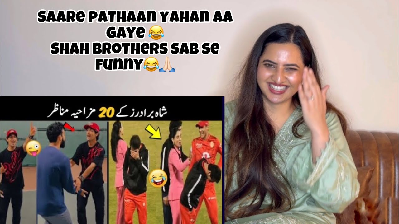 Top Funny Moments Of Naseem Shah & His Brothers In PSL- Pakistani Cricketers- Indian Reaction