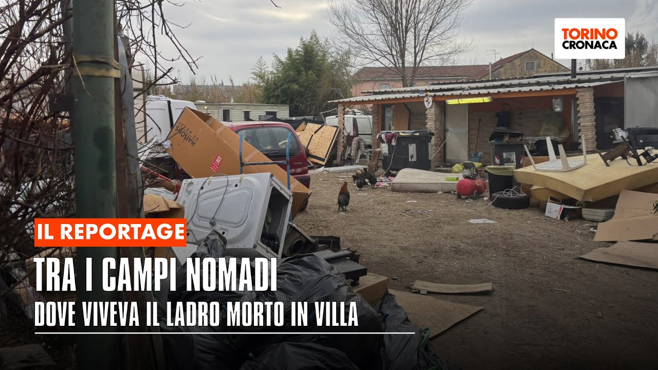 Tra i campi nomadi dove viveva il ladro morto in villa