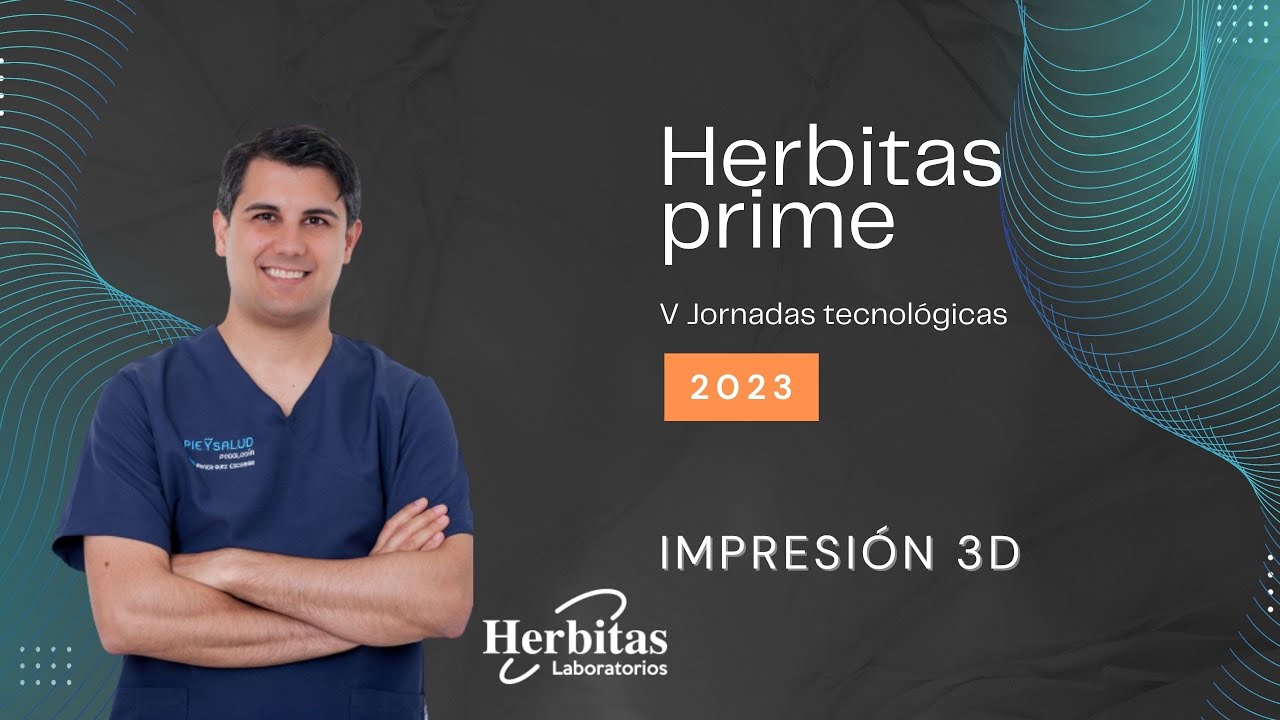 Javier Ruiz con Impresión 3D en las Jornadas tecnológicas. Herbitas Prime 2023