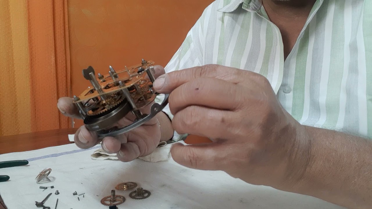 How to assemble Kienzle Time Piece of German Origin..part...1