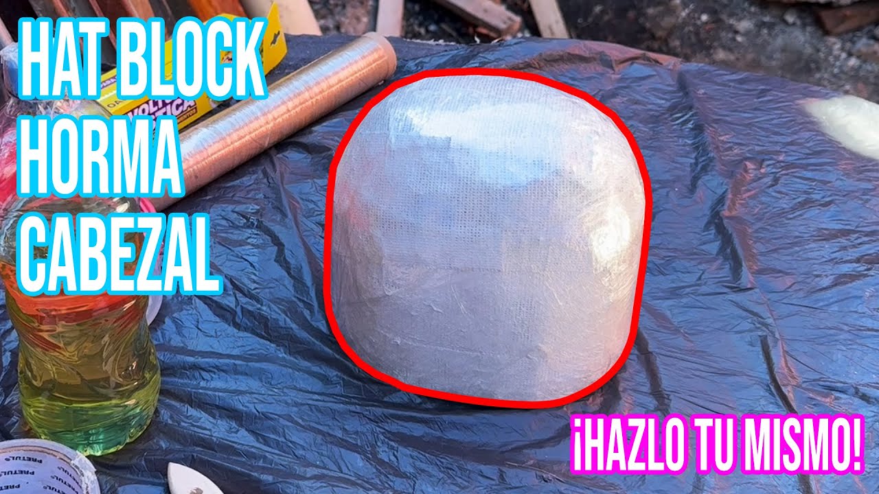 Como Hacer Un Cabezal u Horma Para Tu Sombrero Vaquero | Hat Block - Horma - Cabezal