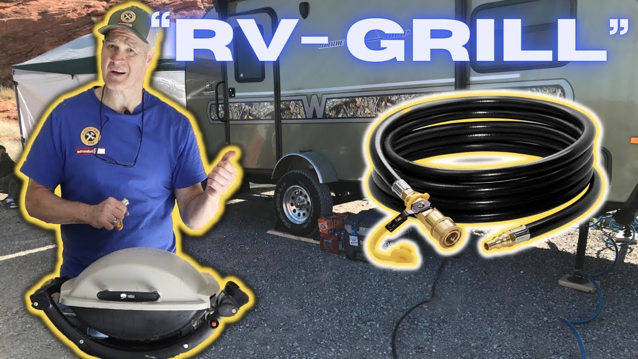 WeberQ Grill Quick Connect Conversion - RV Edition